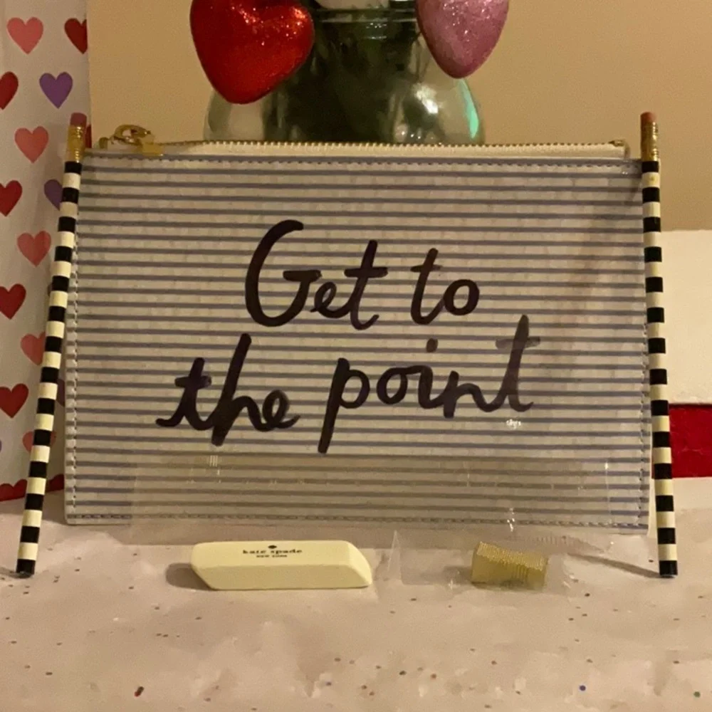 ✏️ KATE SPADE PENCIL POUCH ✏️ NWOT ✏️
